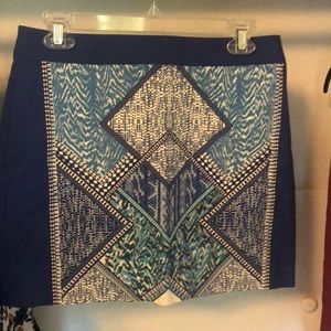 H&M patterned skirt